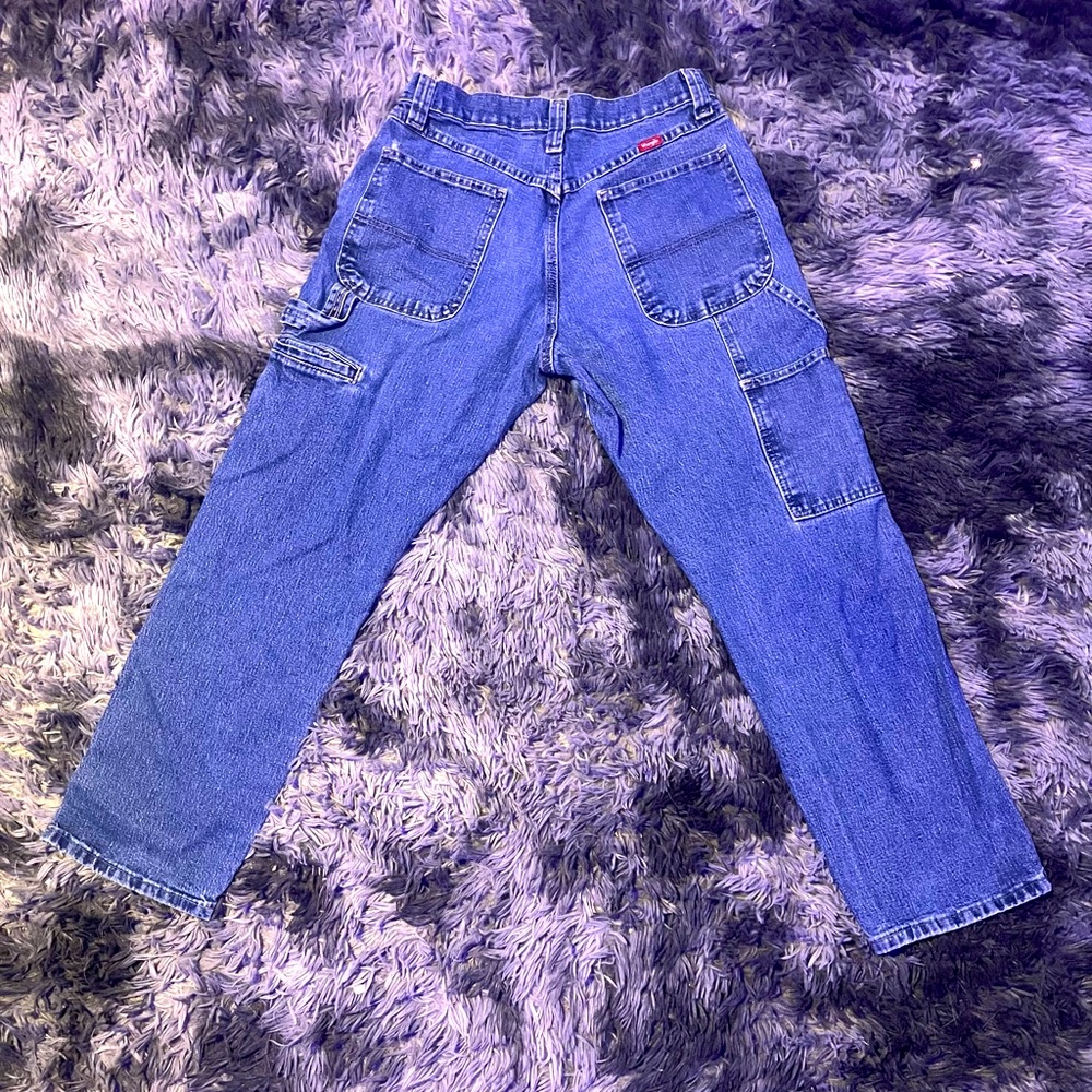 Size 30 by 30 Wrangler carpenter jeans, standard/relax fit.